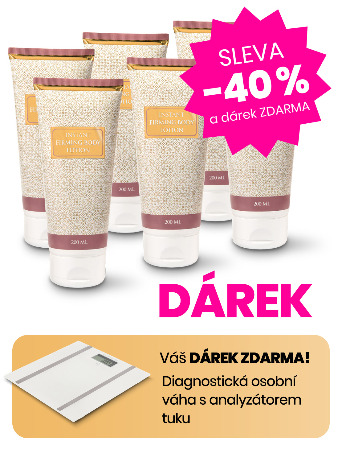 Aimé Instant Firming tělové mléko