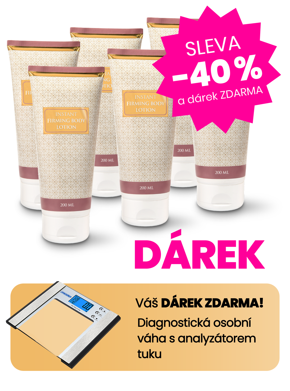 Aimé Instant Firming tělové mléko